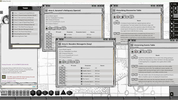 Fantasy Grounds - Mourngloom Keep for Shadowdark RPG