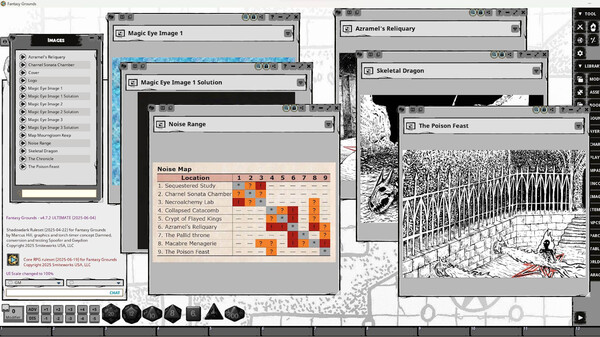 Fantasy Grounds - Mourngloom Keep for Shadowdark RPG