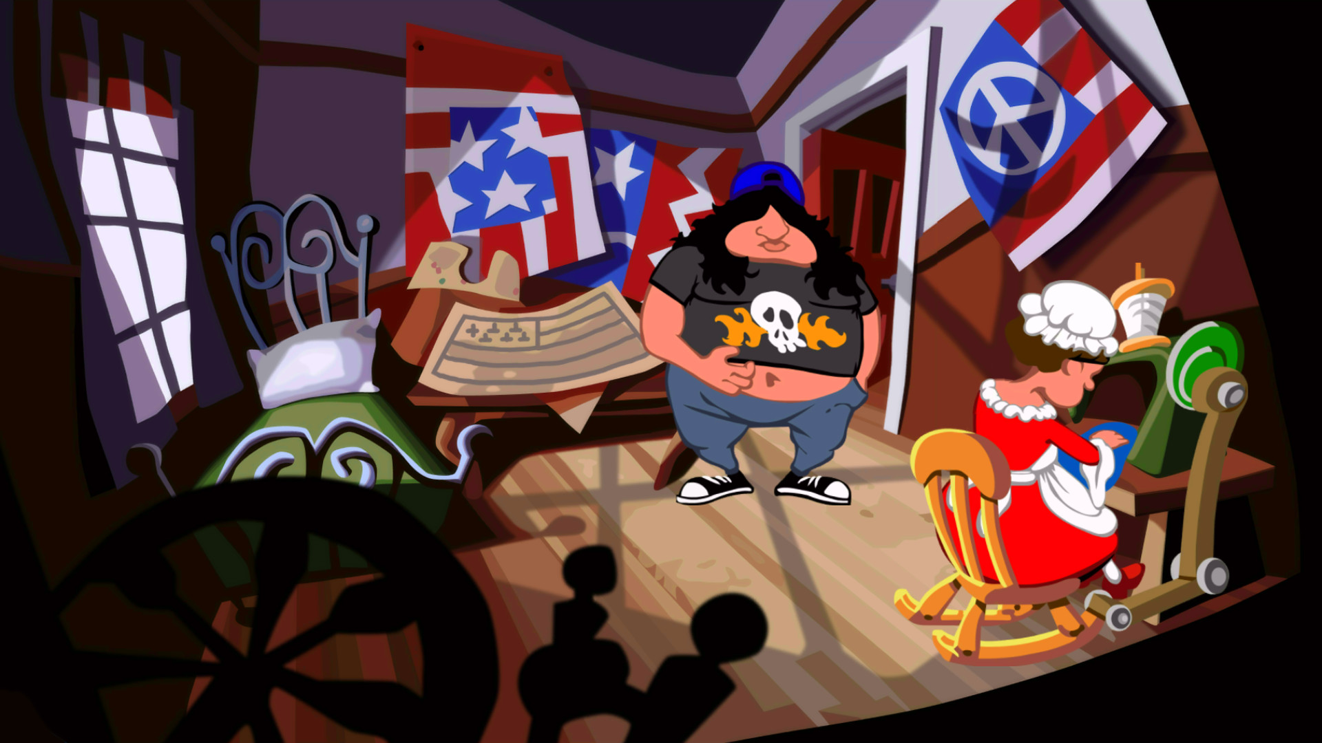 screenshot of Day of the Tentacle Remastered 4