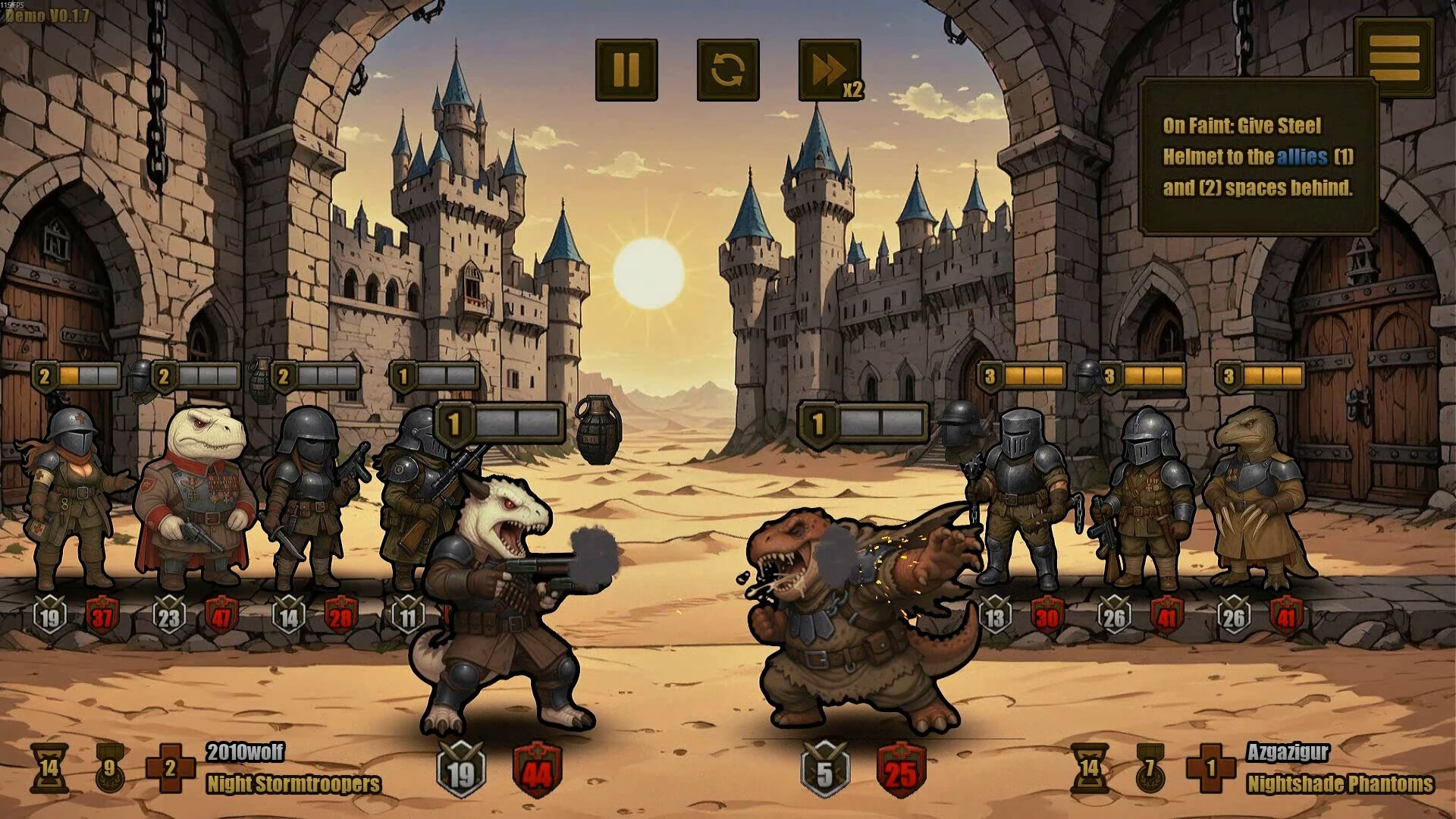 Auto Jurassic Knights screenshot #1