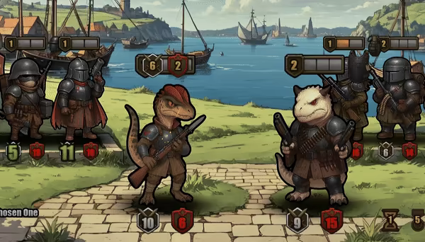 Auto Jurassic Knights video 4