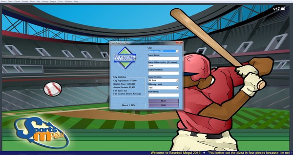 Baseball Mogul 2015