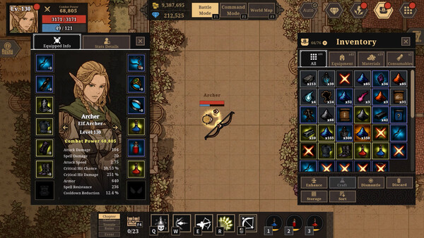 PANOPTYCA : Idle RPG Manager screenshot 5