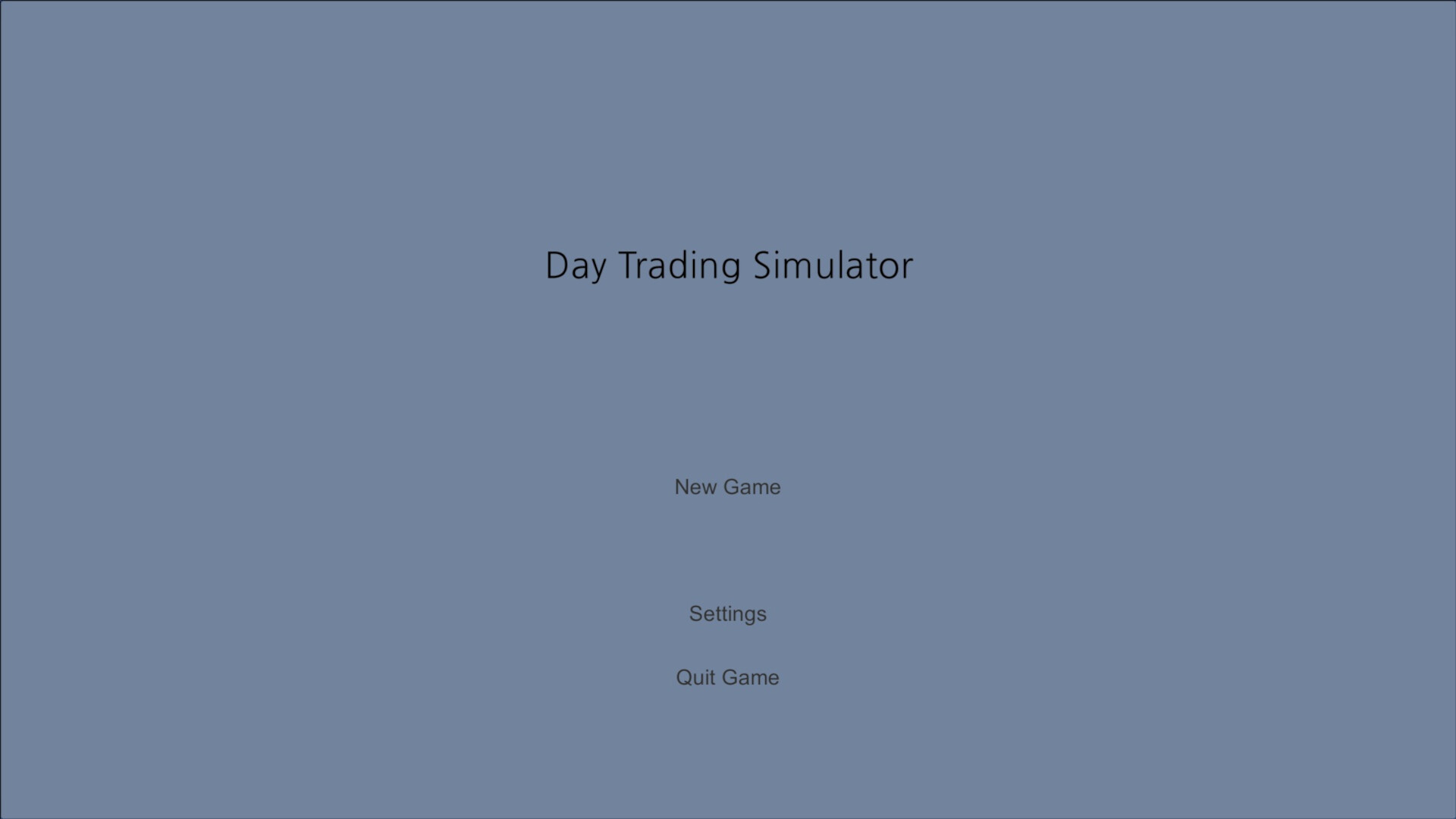 #1. Day Trading Simulator (Steam) 由: Hazelnut Lab