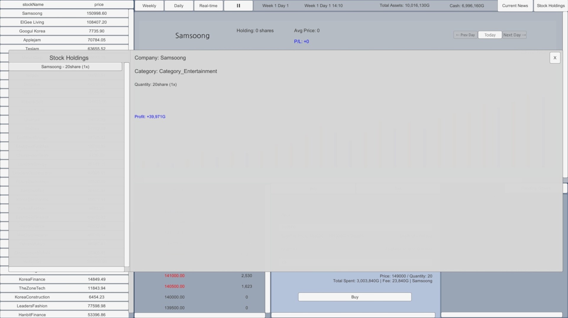 #4. Day Trading Simulator (Steam) 由: Hazelnut Lab
