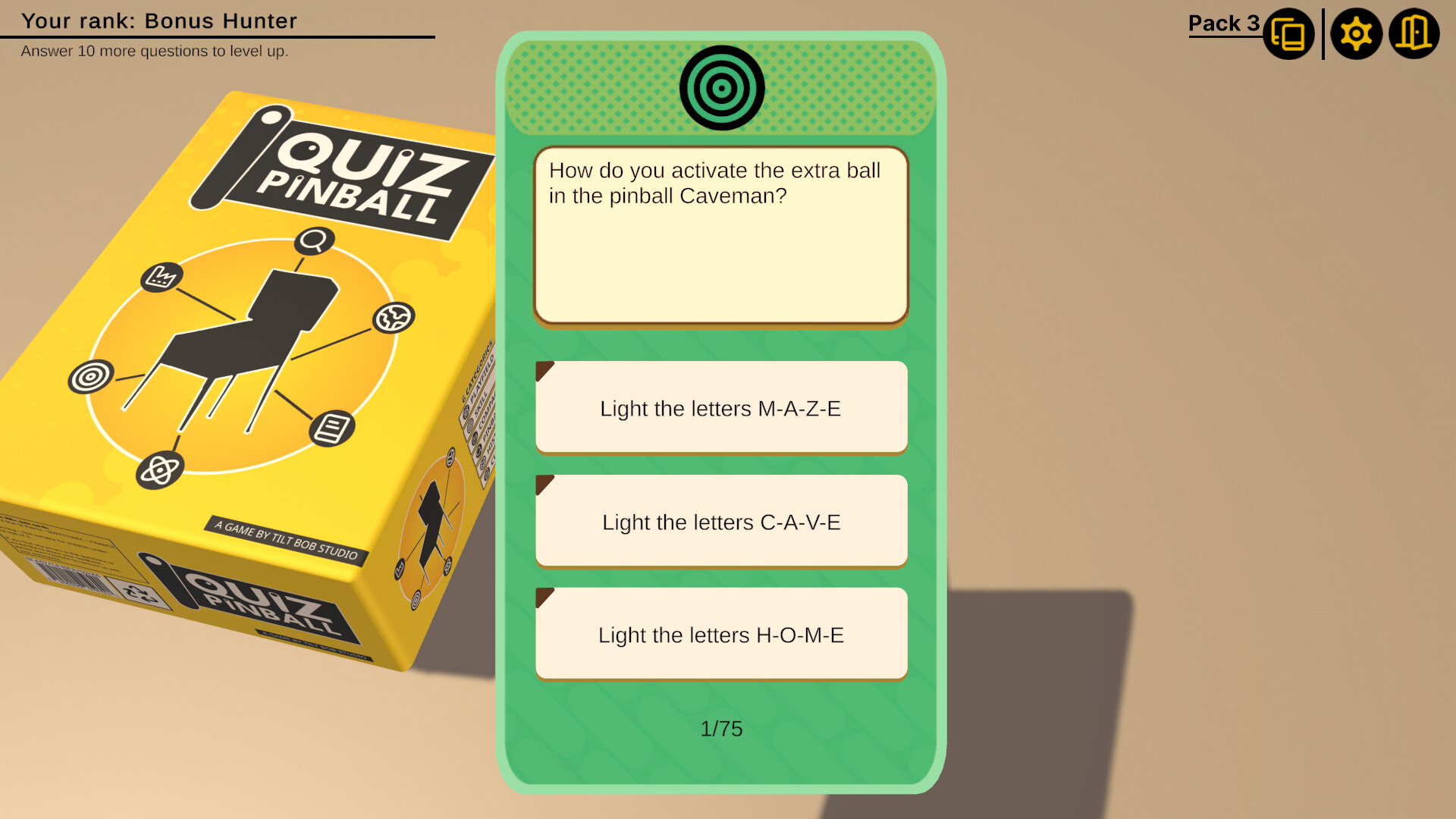 Quiz Pinball: The Quiz You Didn't Know You Needed screenshot #2