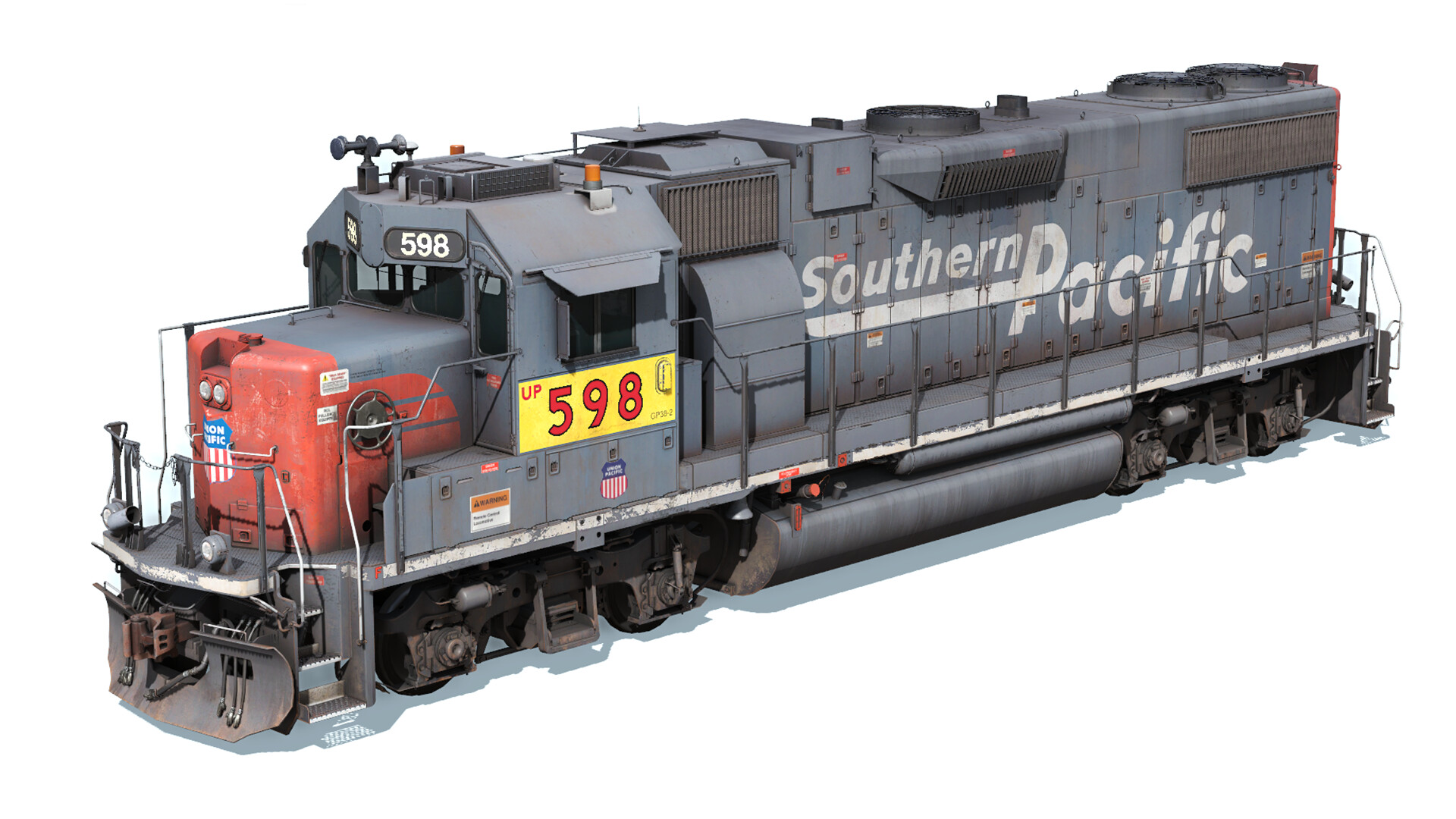 #5. Trainz Plus DLC - UP GP38-2 Patch 564-605 EX-SP (Steam) 由: N3V Games