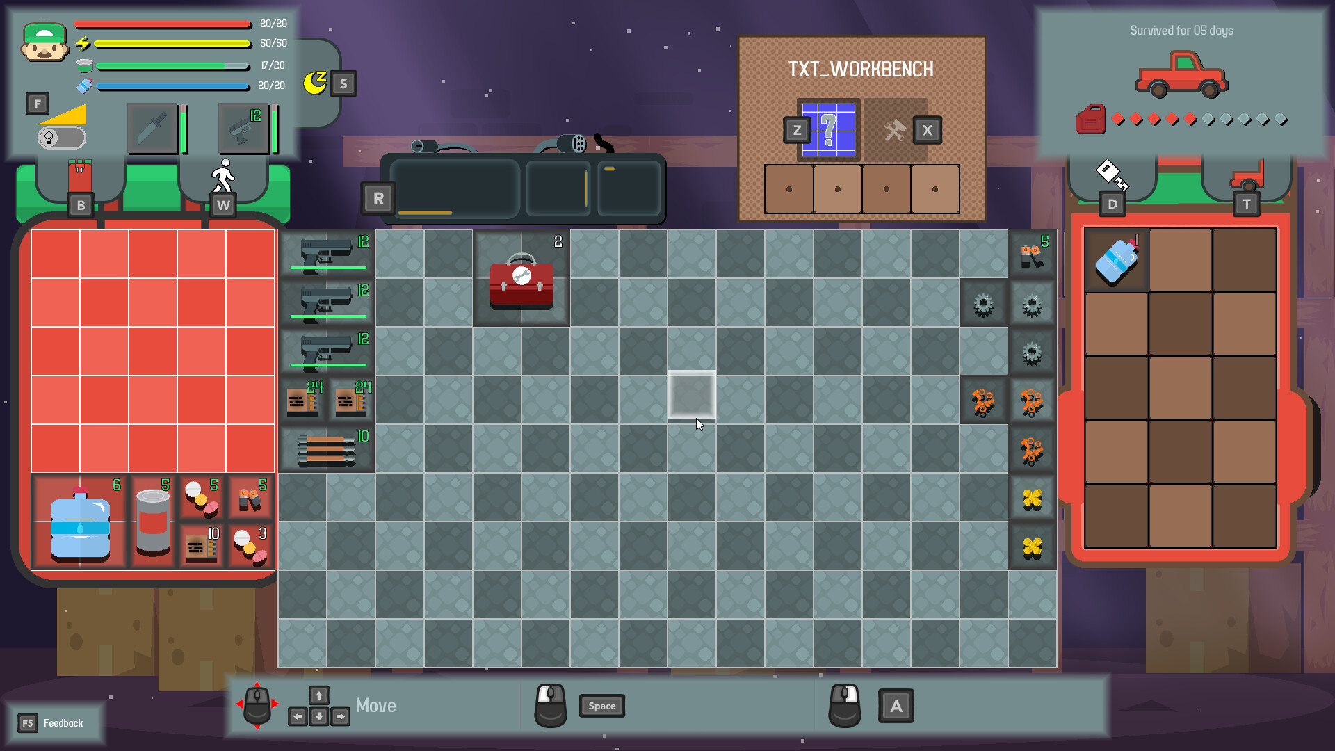 On Your Own: Survival Inventory screenshot #1