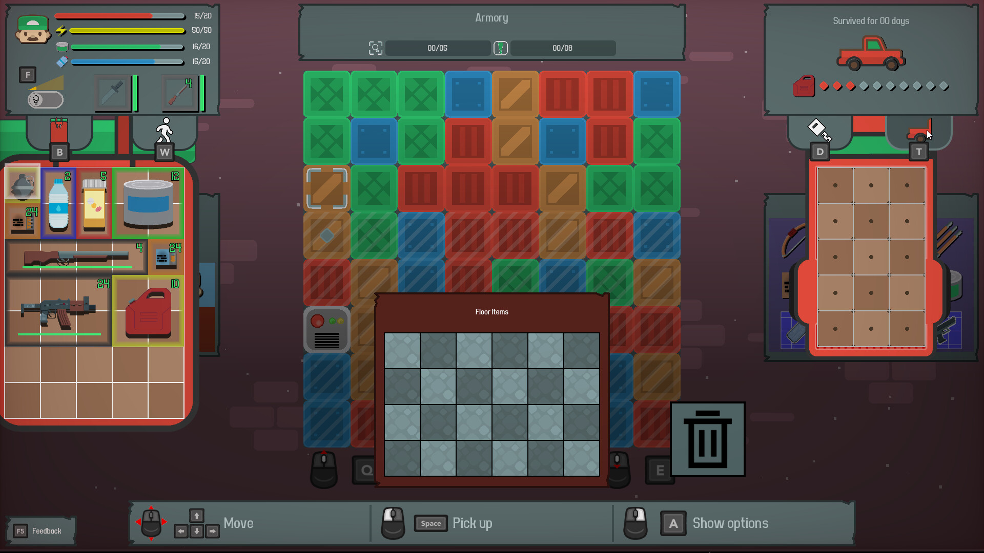 On Your Own: Survival Inventory screenshot #1