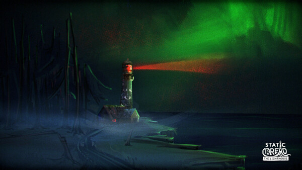 Static Dread: The Lighthouse - Digital Art Collection