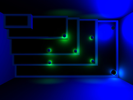 "Glow Ball" - The billiard puzzle game screenshot