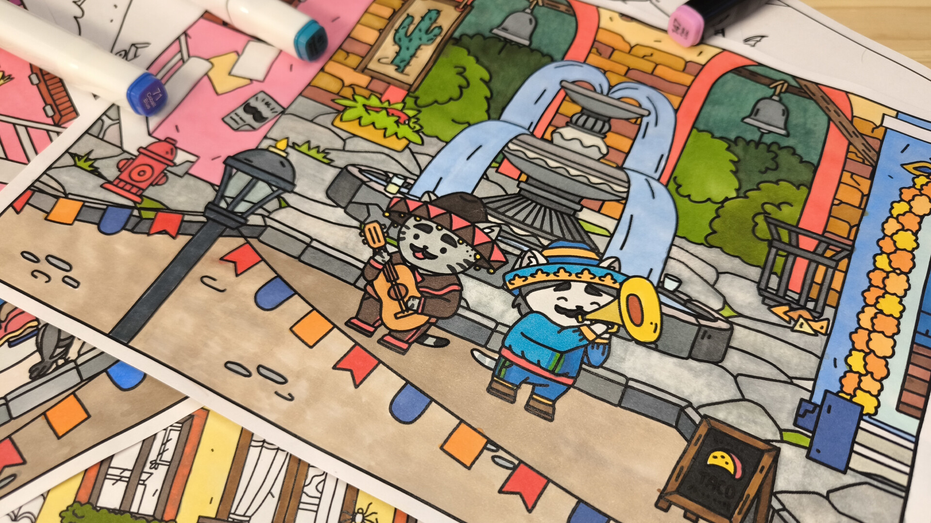 #10. FIND ALL 8: The road to the Maya - Coloring Book (Steam) 由: Very Very LITTLE Studio