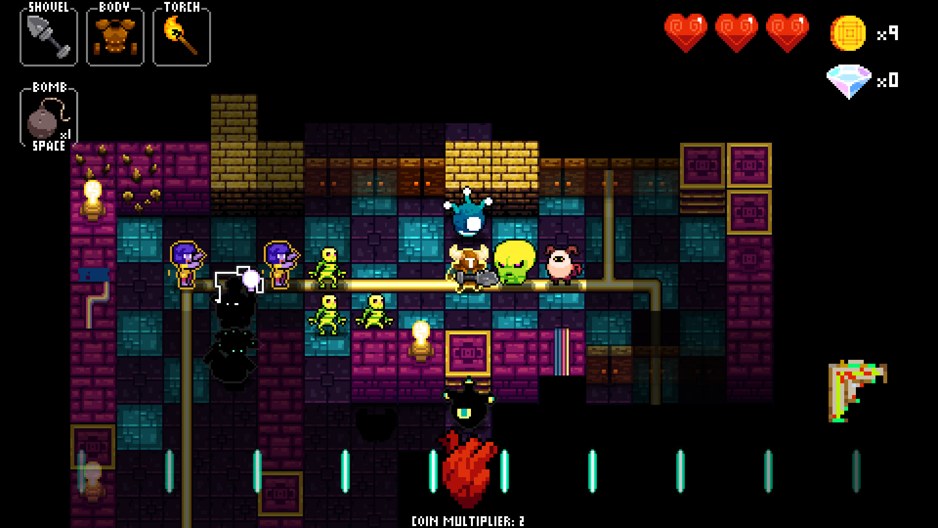 Скриншот DLC для Crypt of the NecroDancer: Shovel Knight (персонаж) — кадр 10