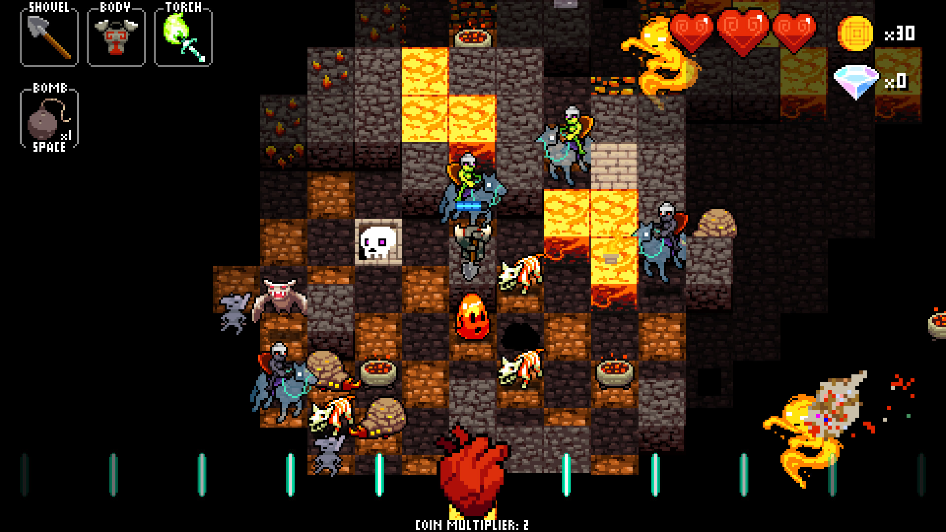 Скриншот DLC для Crypt of the NecroDancer: Shovel Knight (персонаж) — кадр 7