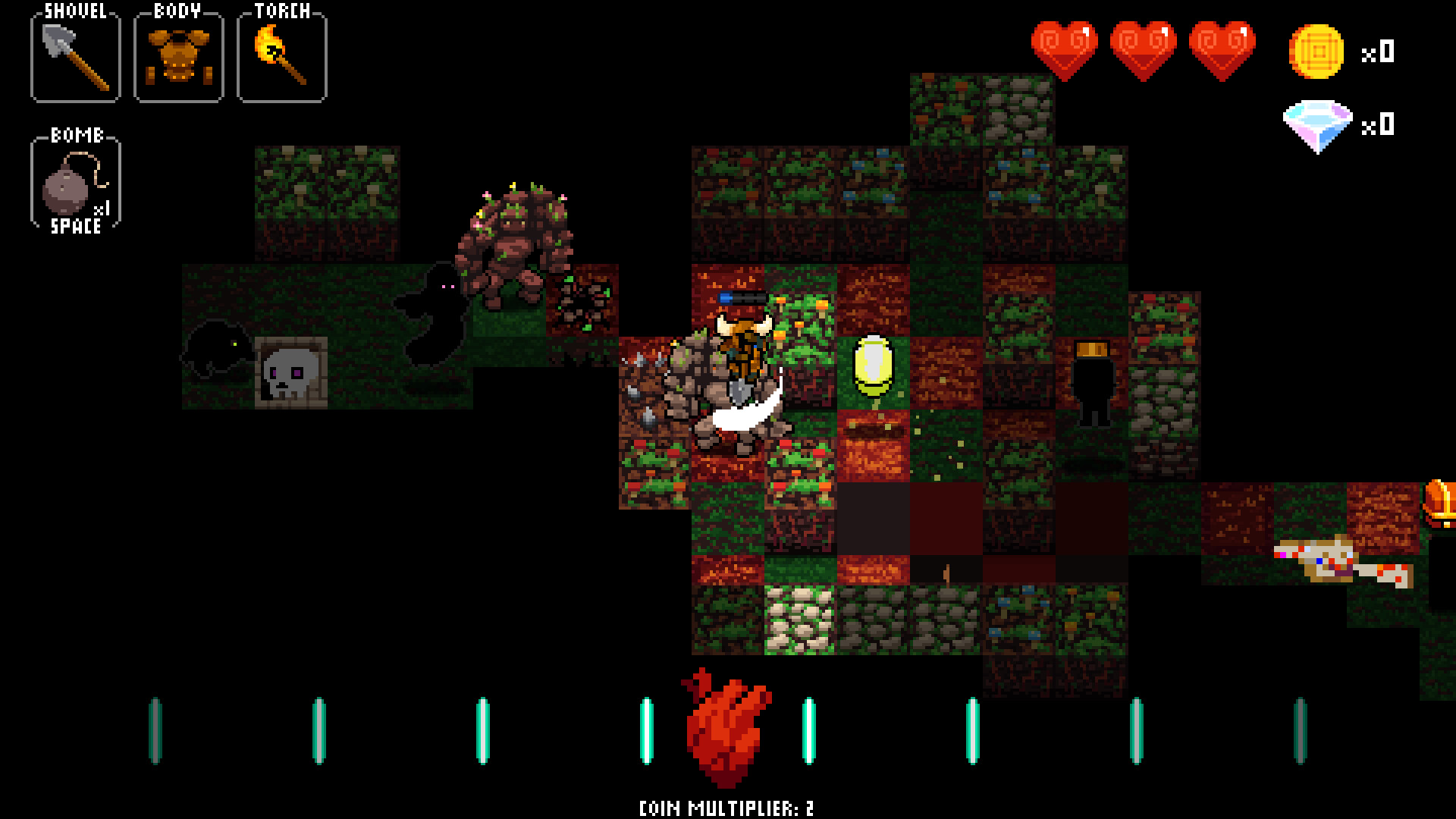 Crypt of the NecroDancer: Shovel Knight Character 스크린샷 4