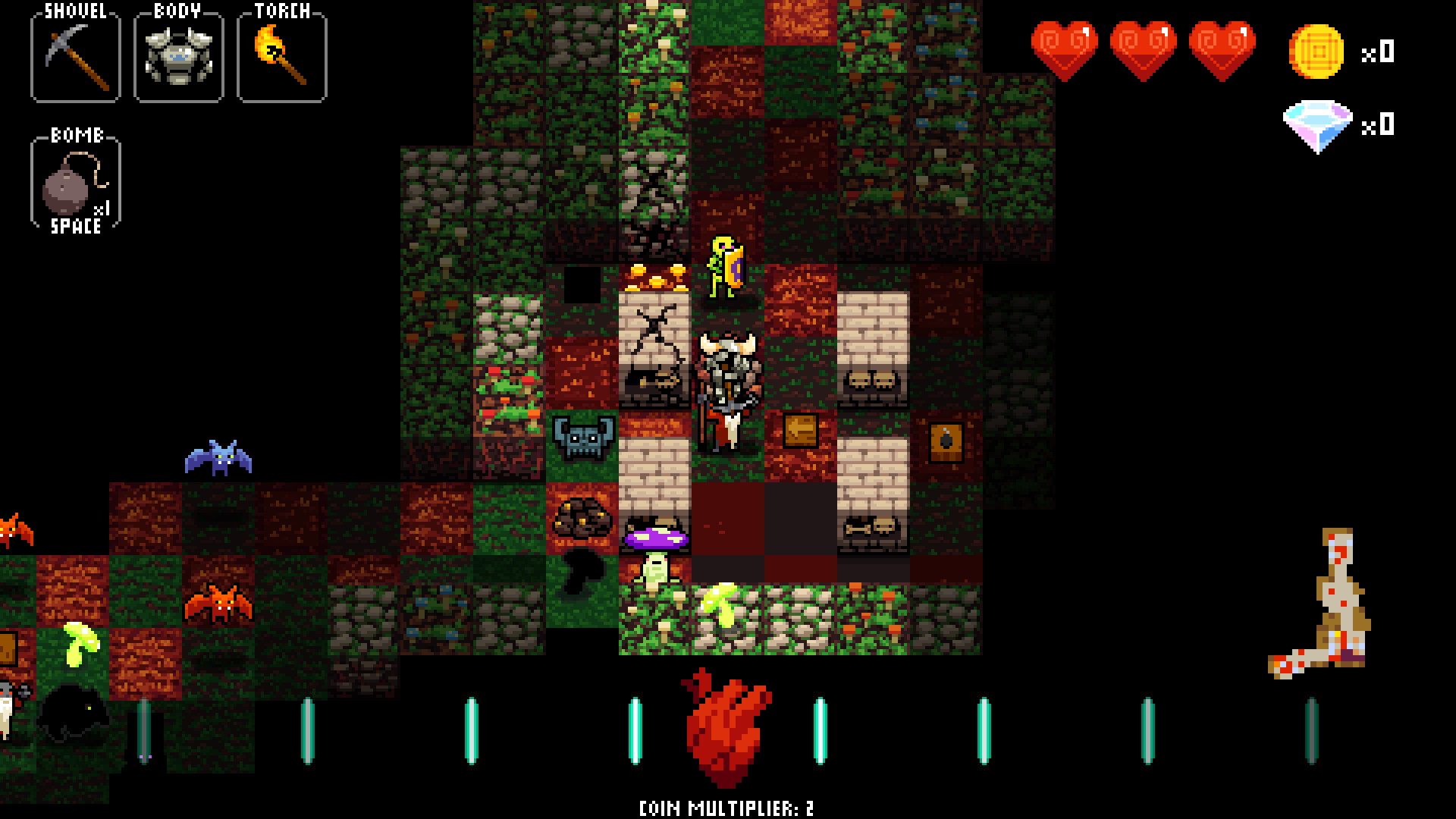 Crypt of the NecroDancer: Shovel Knight Character 스크린샷 5