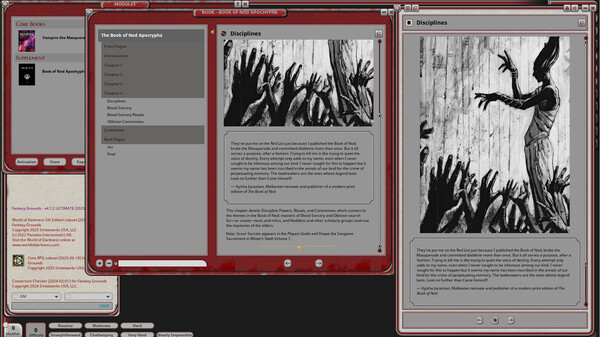 Fantasy Grounds - Vampire: The Masquerade - The Book of Nod Apocrypha