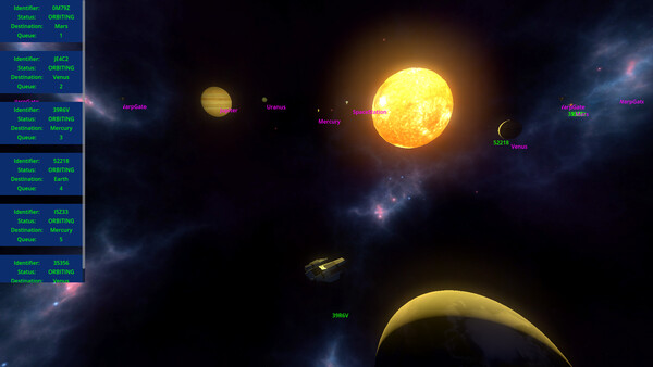 Скриншот 1 из игры Orbital Traffic Controller