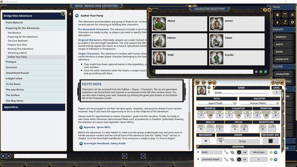 Fantasy Grounds - Bridge Nine Adventure