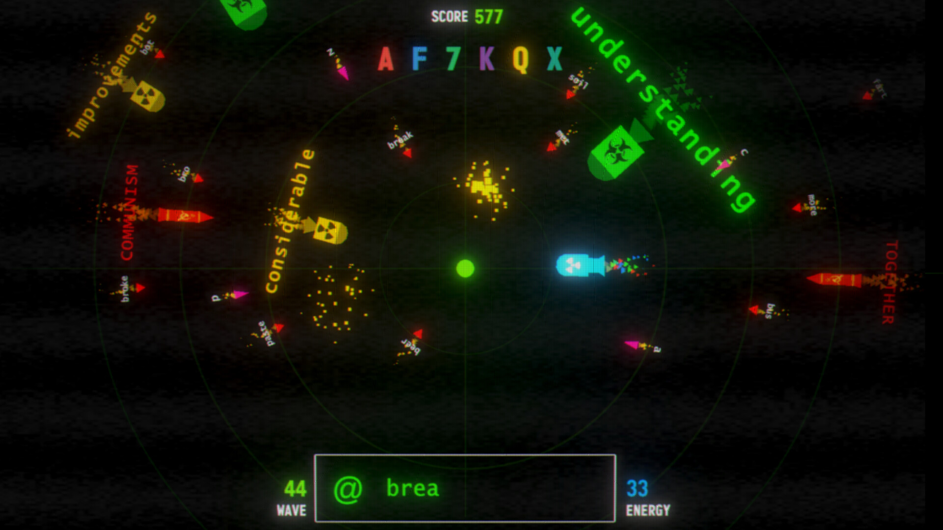 TYPE screenshot