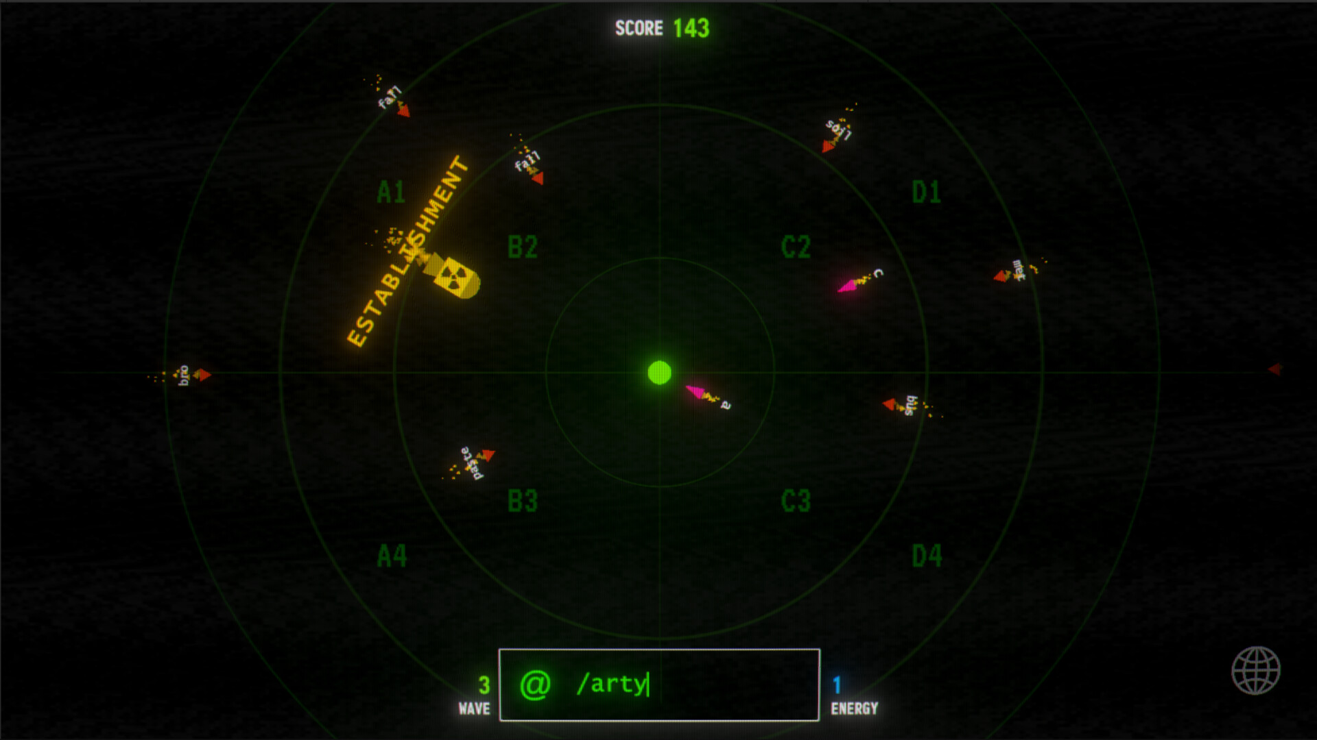 TYPE screenshot