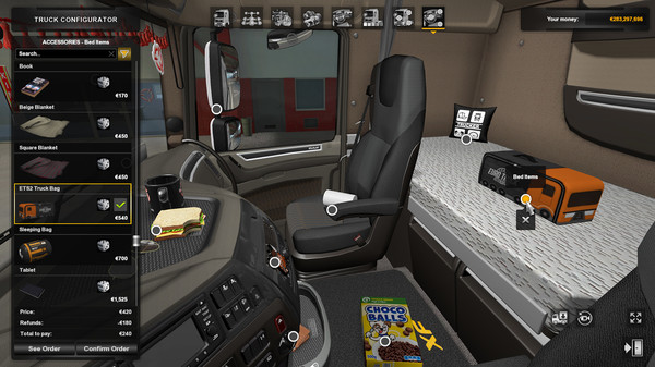 KHAiHOM.com - Euro Truck Simulator 2 - Cabin Accessories