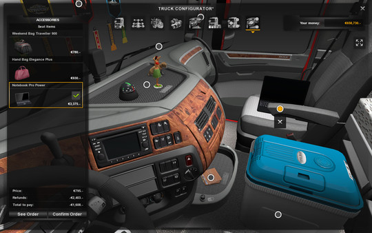 KHAiHOM.com - Euro Truck Simulator 2 - Cabin Accessories