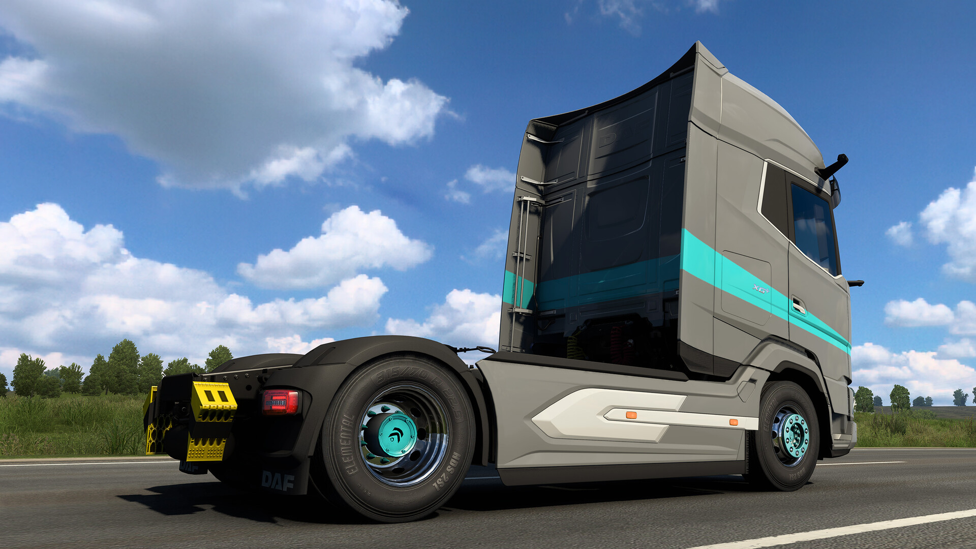 Euro Truck Simulator 2 - Wheel Tuning Pack gameplay screenshot 2