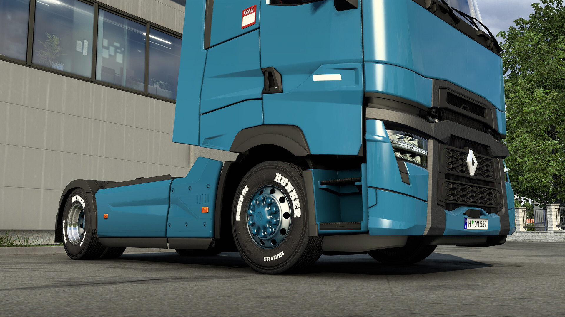 Euro Truck Simulator 2 - Wheel Tuning Pack gameplay screenshot 3