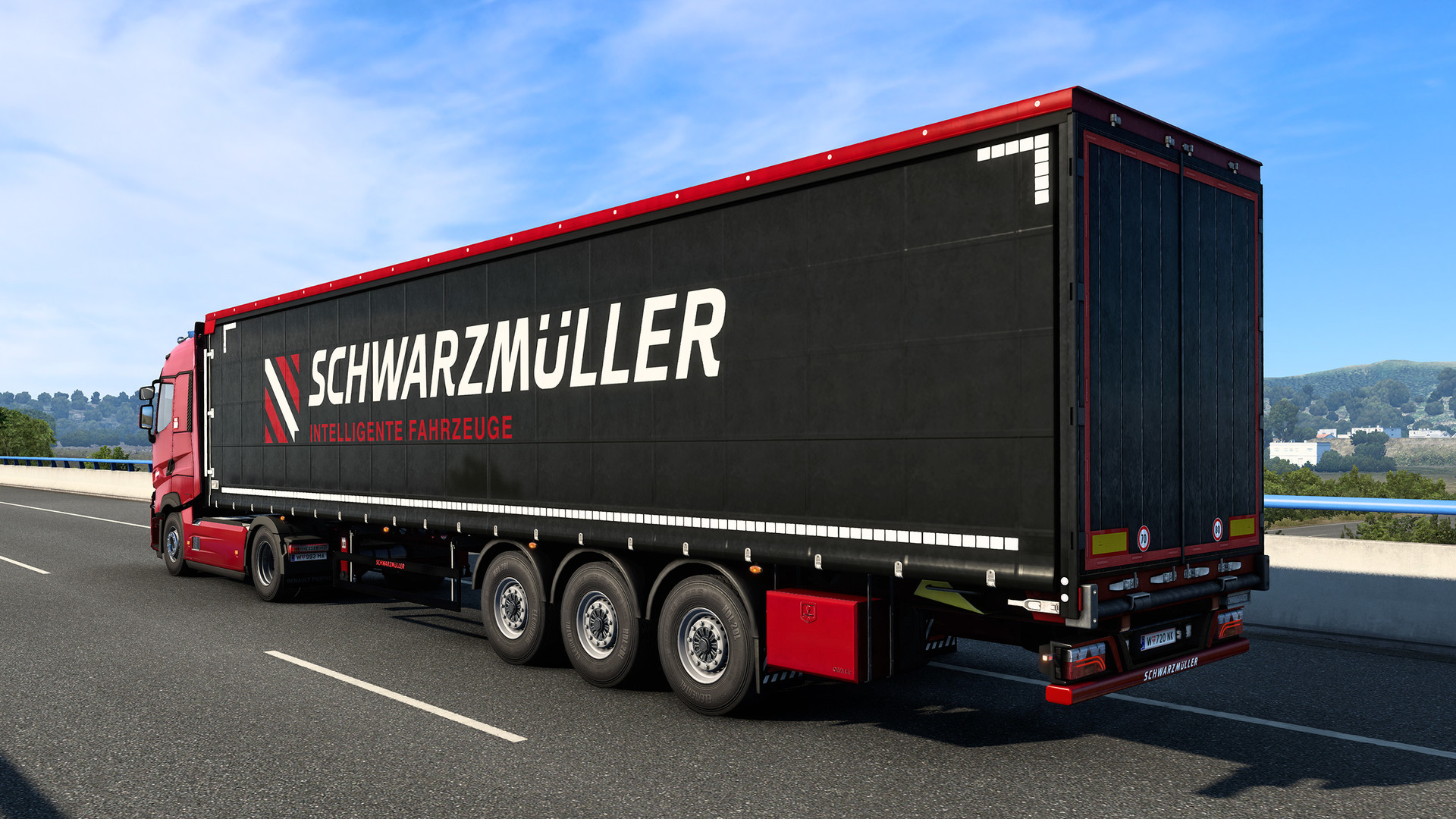 Euro Truck Simulator 2 - Schwarzmüller Trailer Pack Featured Screenshot #1