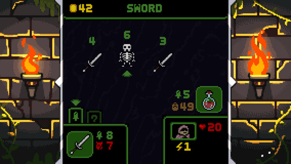 Number Dungeon game for Linux 1