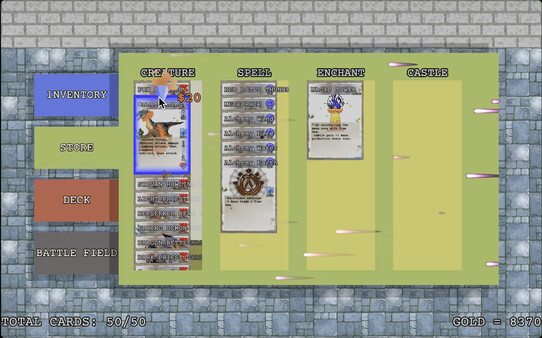 Скриншот из Mage of Tempest Castle