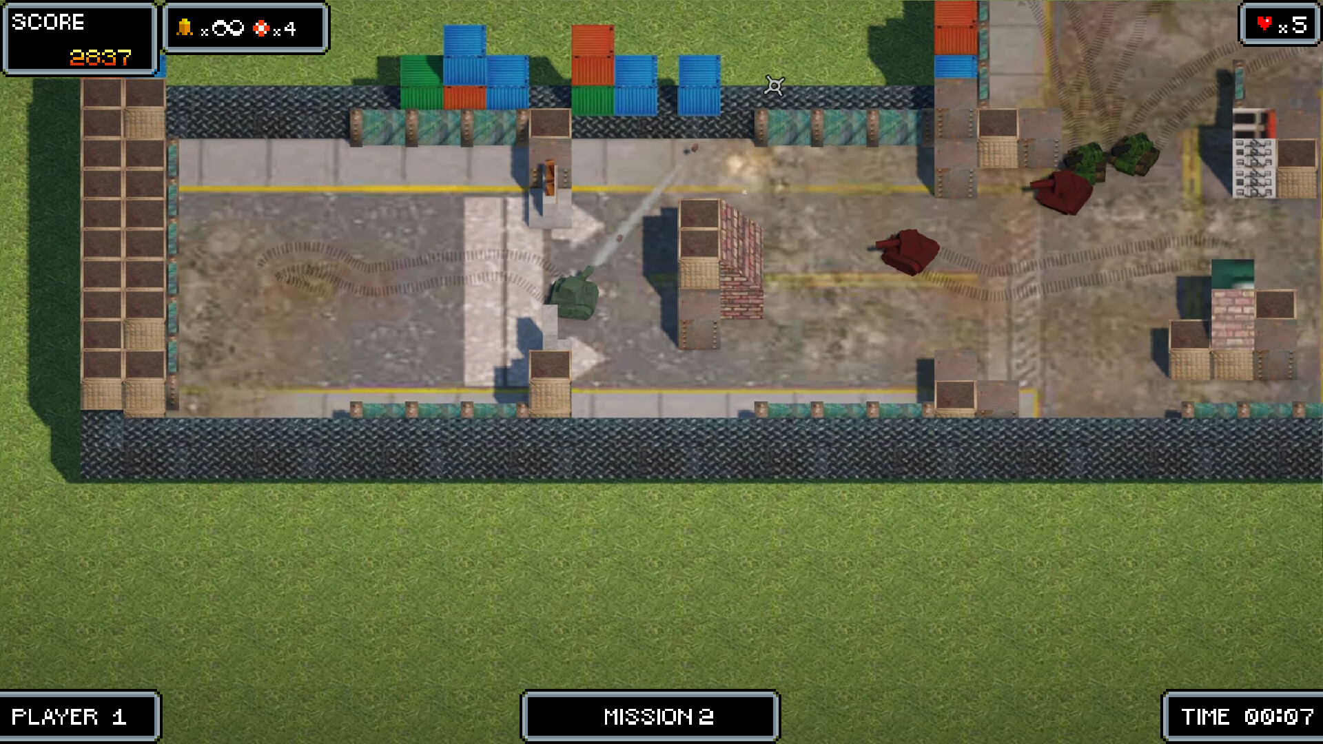 Tank Down: Metal Fury screenshot #3