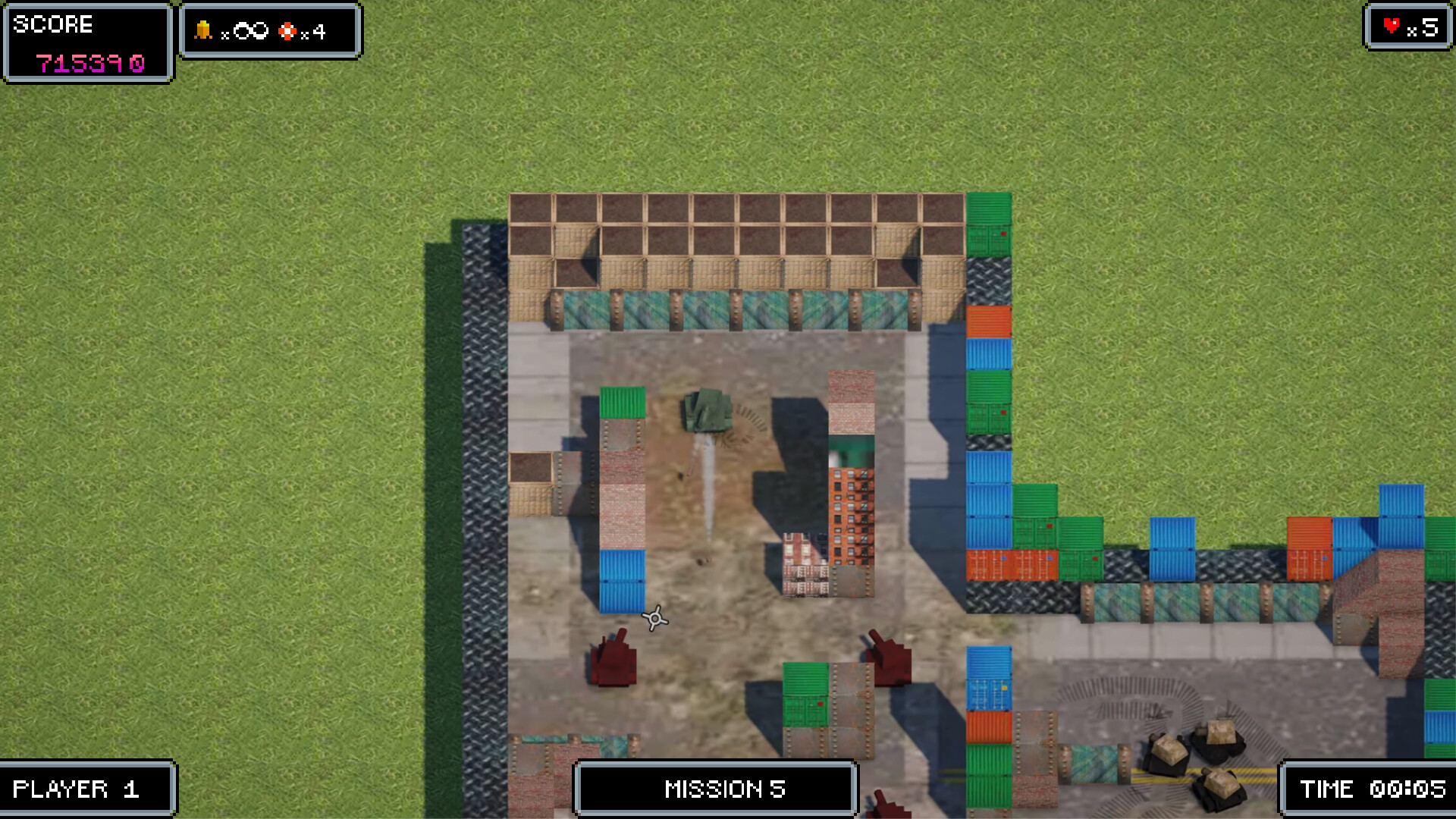 Tank Down: Metal Fury screenshot #2