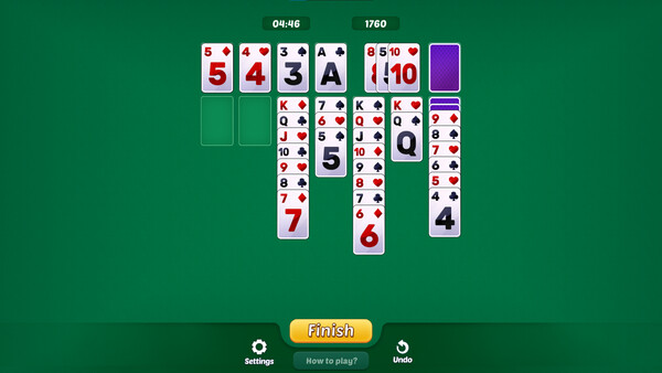 Screenshot of Solitaire Battle Online