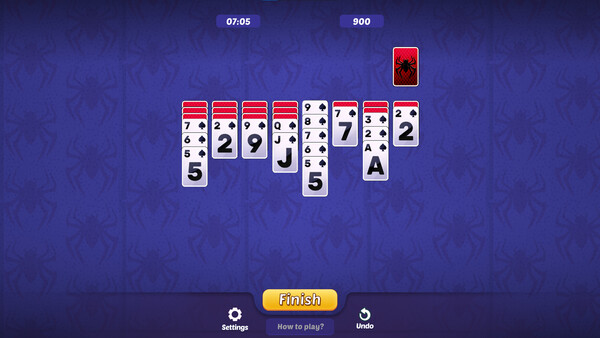 Screenshot of Solitaire Battle Online