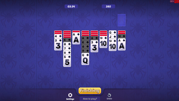 Screenshot of Solitaire Battle Online