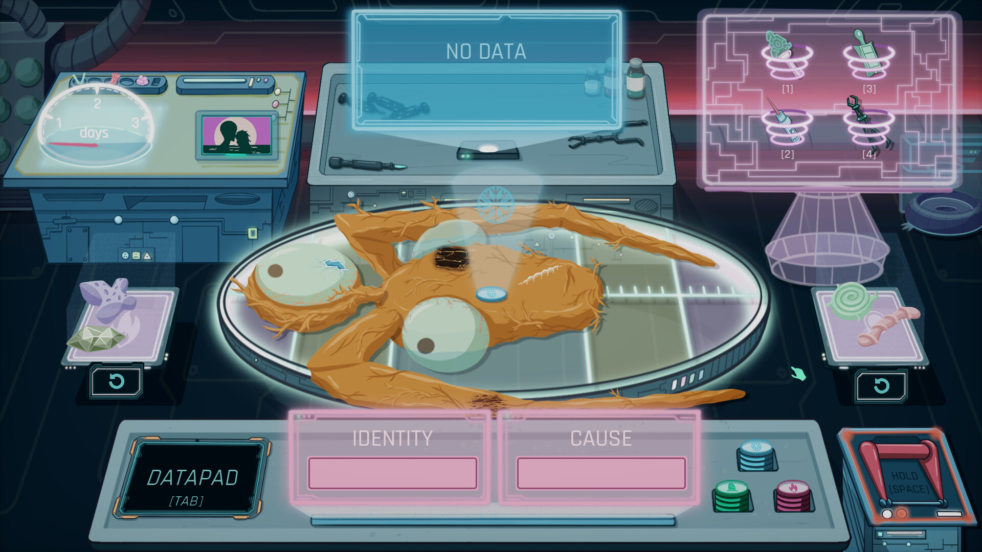 Alien Morgue screenshot #1