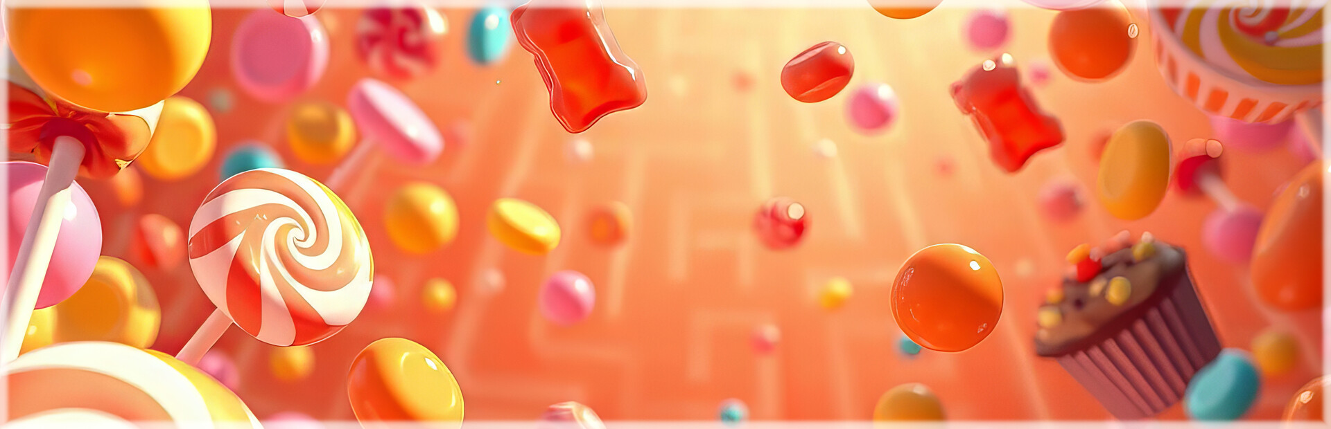 Sweetie Candy Maze: Orange