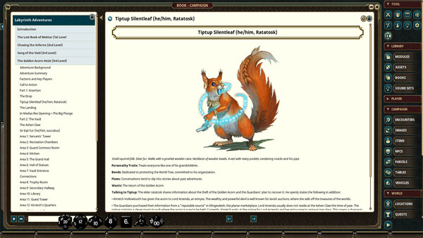 Fantasy Grounds - Labyrinth Adventures