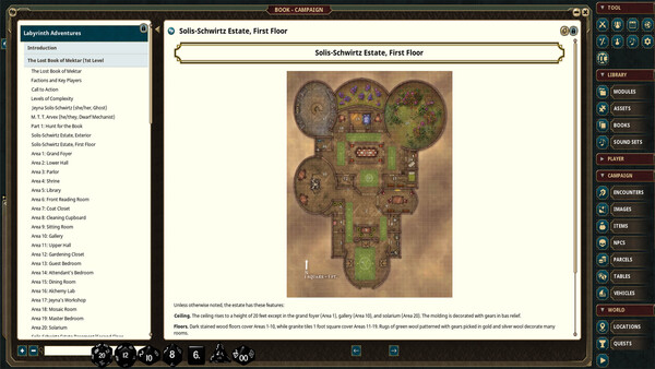 Fantasy Grounds - Labyrinth Adventures