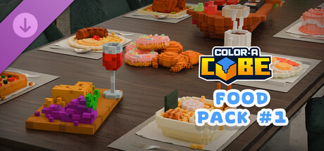Color a Cube - Food pack #1 banner image