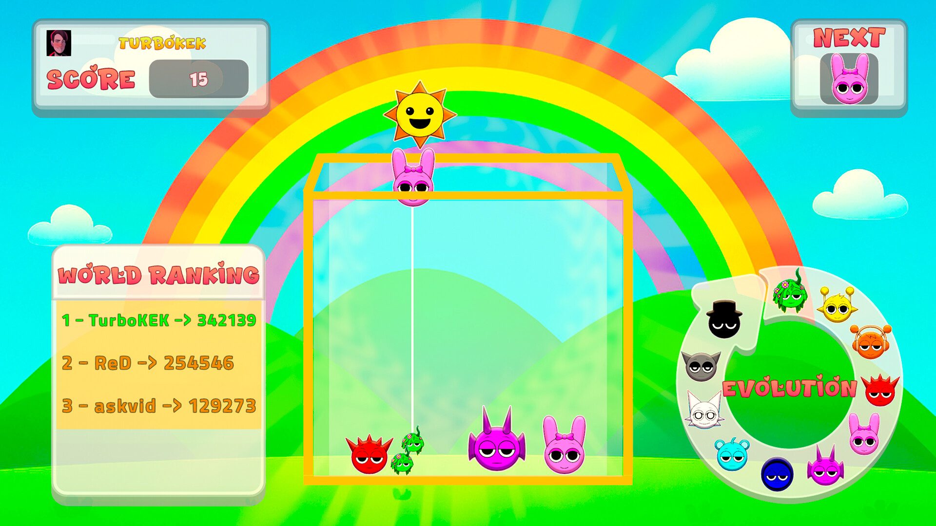 #1. Suika Sprunki Edition (Steam) 由: Xenon Bloom