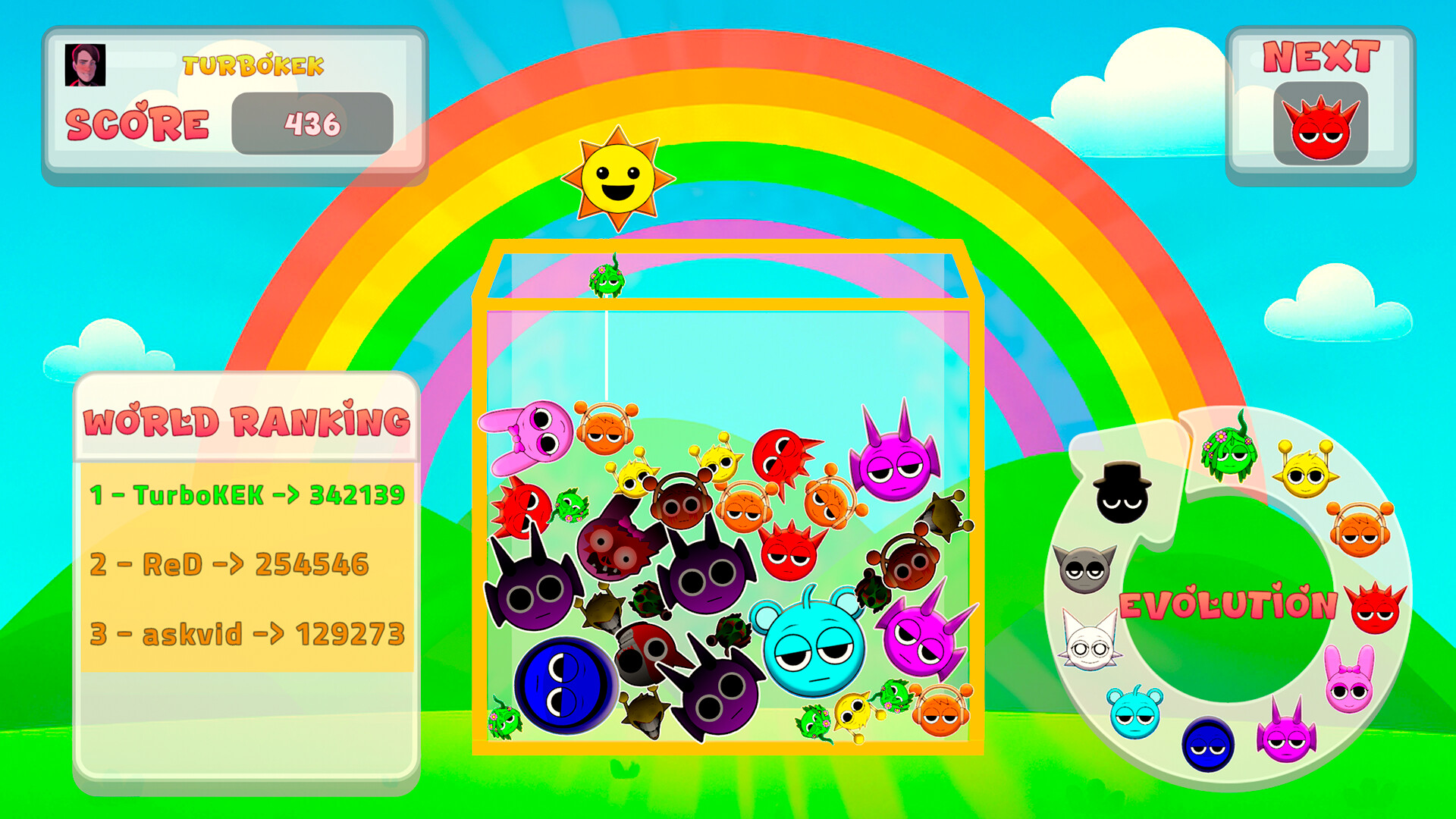 #5. Suika Sprunki Edition (Steam) 由: Xenon Bloom