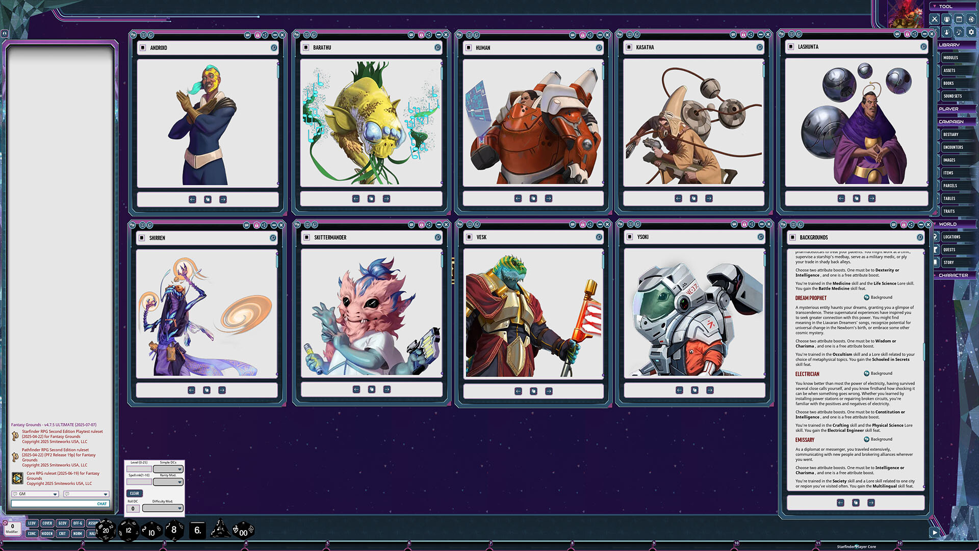 #2. Fantasy Grounds - Starfinder 2 RPG - Player Core (Steam) 由: SmiteWorks USA, LLC