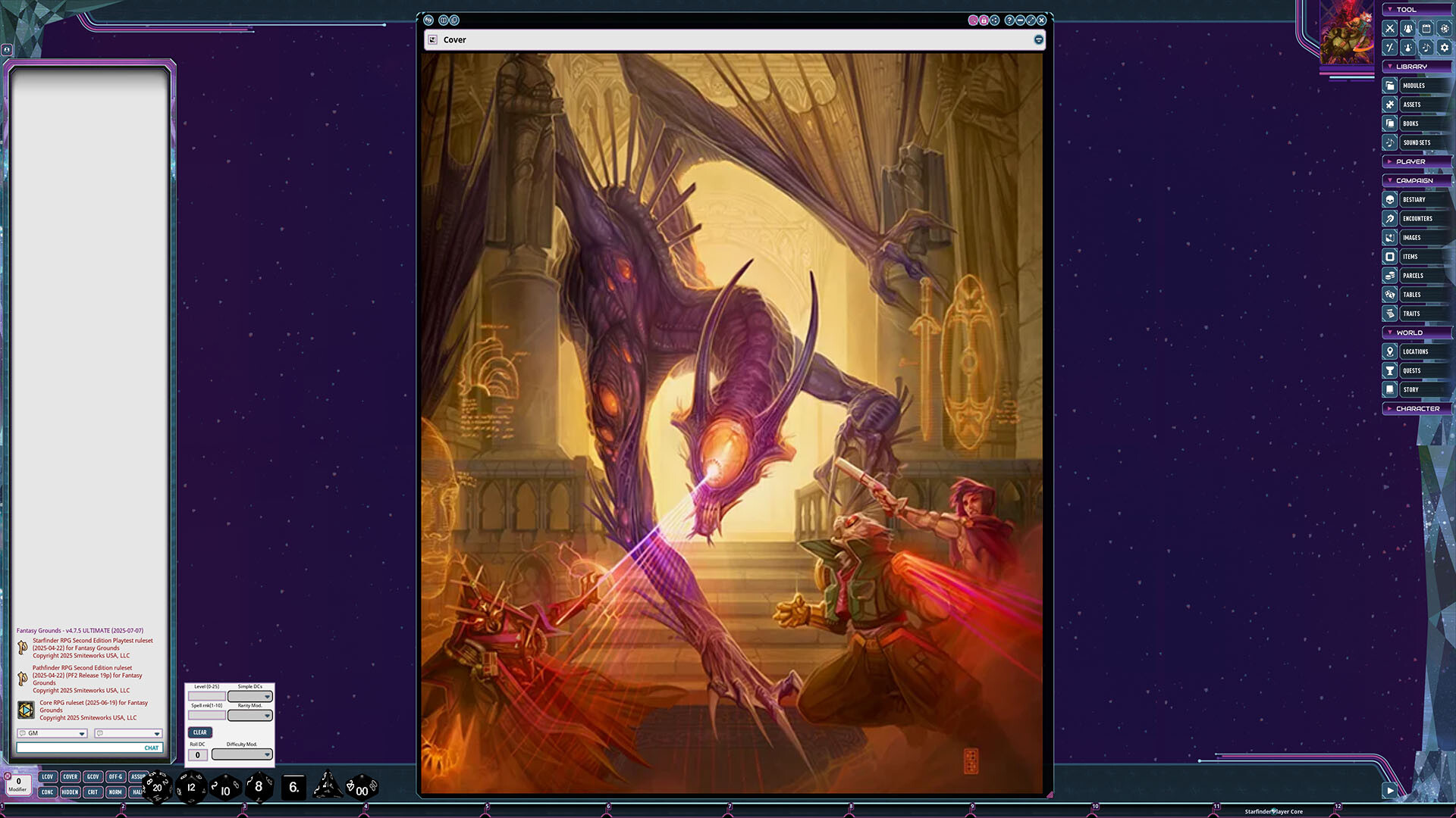 #1. Fantasy Grounds - Starfinder 2 RPG - Player Core (Steam) 由: SmiteWorks USA, LLC