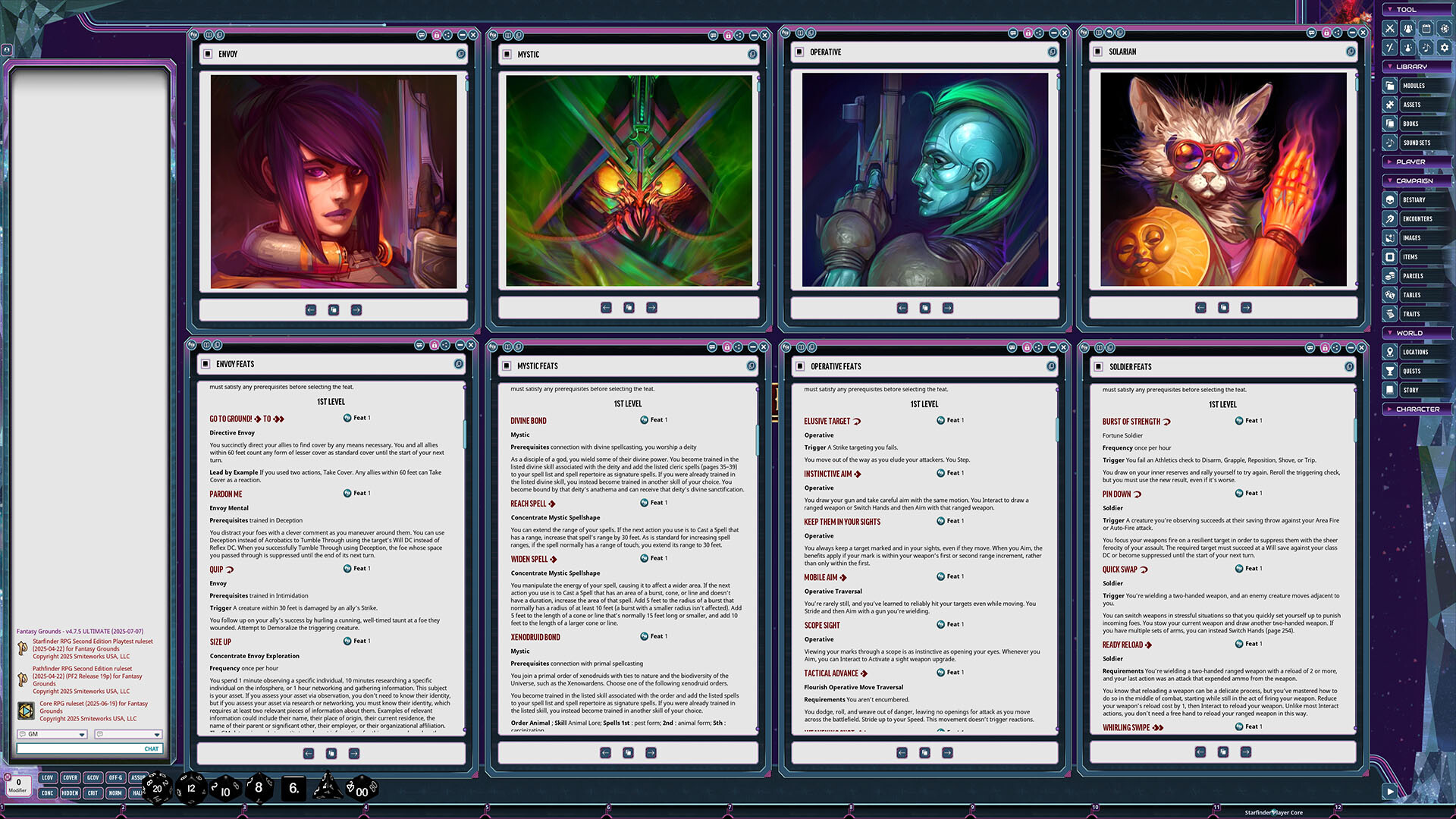 #4. Fantasy Grounds - Starfinder 2 RPG - Player Core (Steam) 由: SmiteWorks USA, LLC