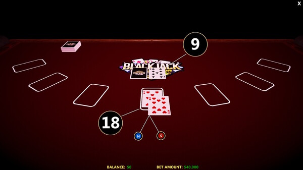 Скриншот из Blackjack Simulator 2025