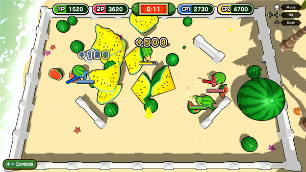 Скриншот из Hit! Spin! Watermelon Party