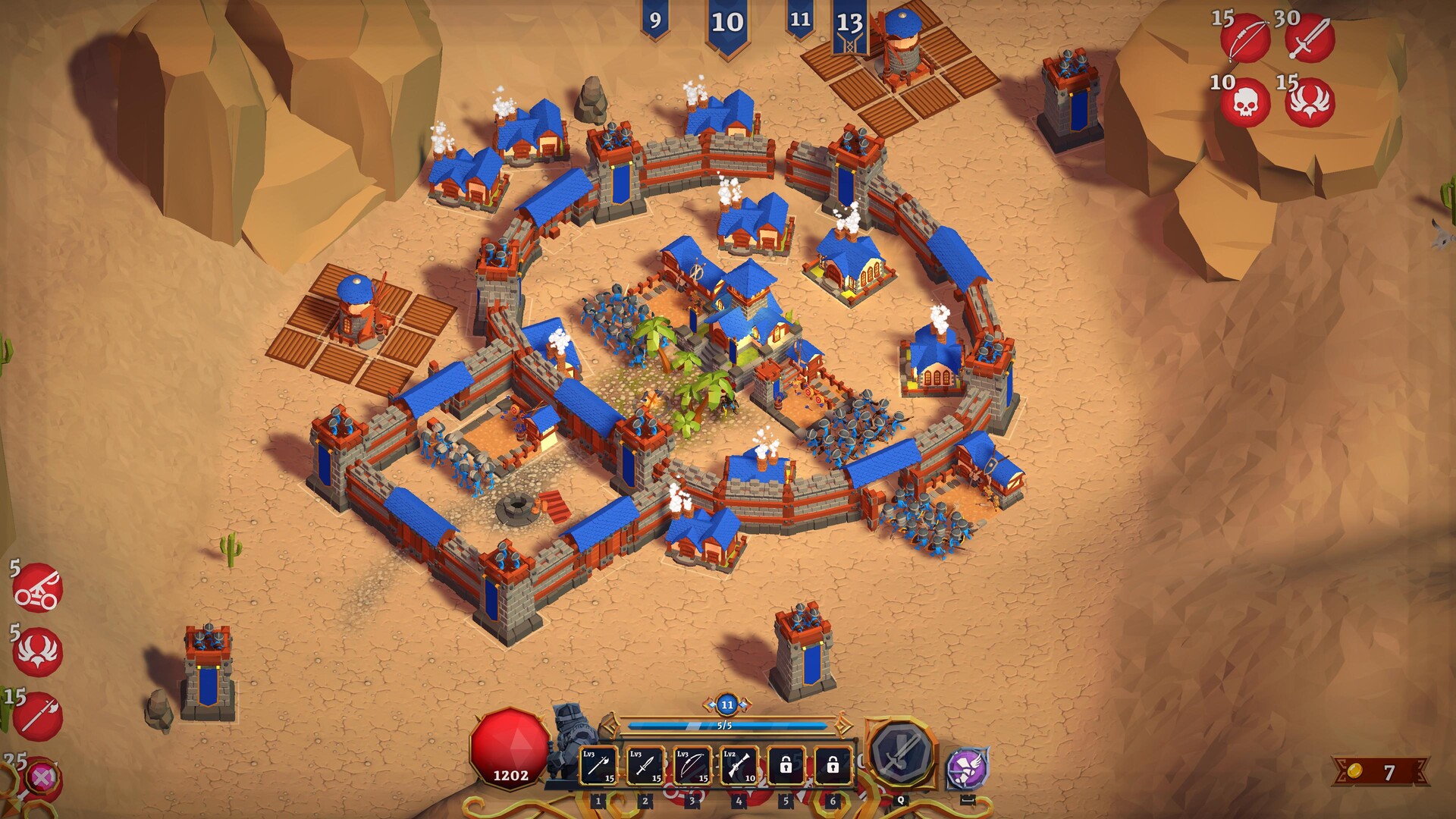 Blue Dynasty:Town Defense screenshot #3
